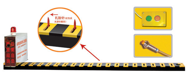河南V3嵌入式闯岗自动扎胎器/阻车器